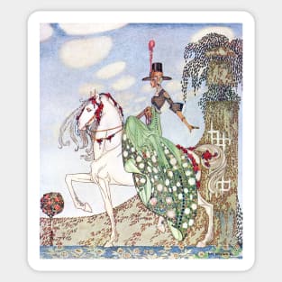 Princess Minon-Minette by Kay Nielsen Sticker